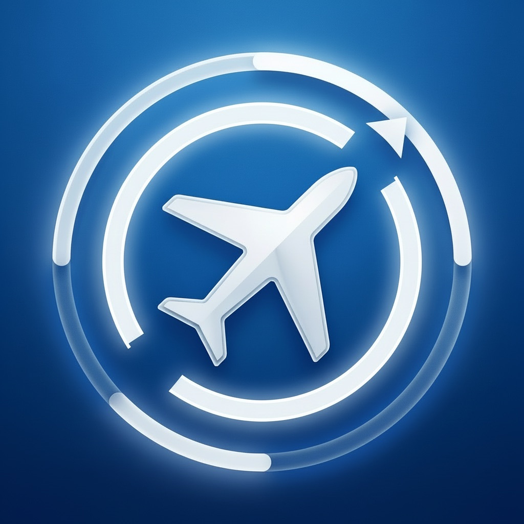 Flight Countdown -Trip Tracker App 圖示